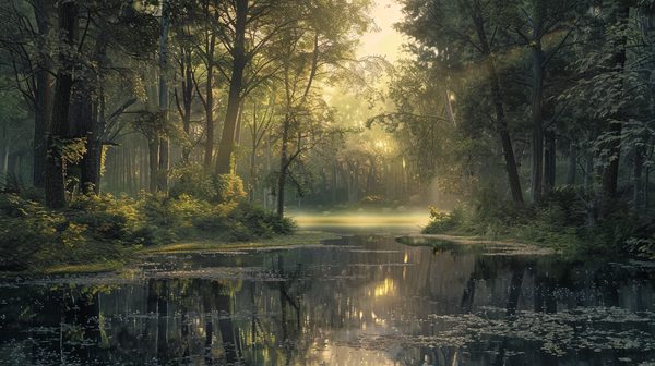 Carte de la forêt Brocéliande pour les visites : comment découvrir l'étang de Paimpont ?